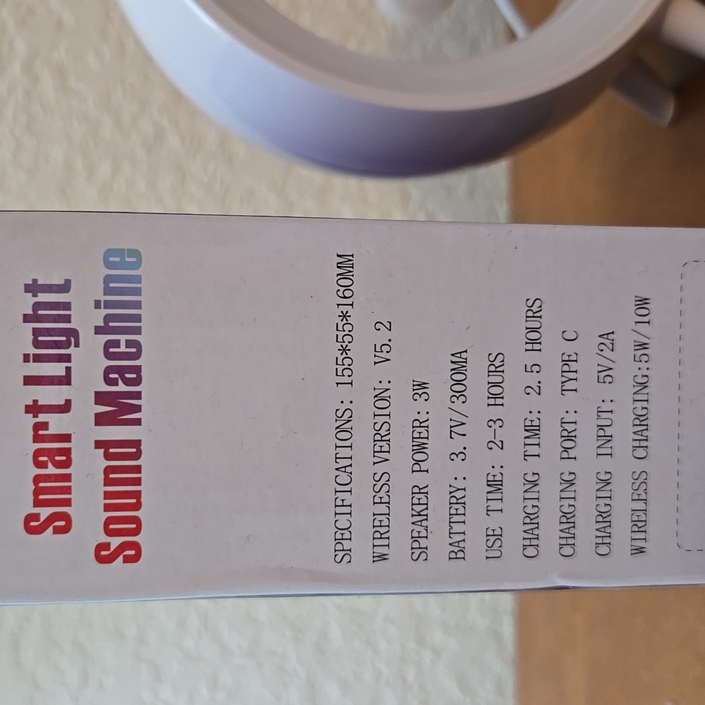 Smart Light Sound Machine - Multicolor - Picture 5 of 5